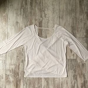 American Eagle Three Quarter Sleeve Top
